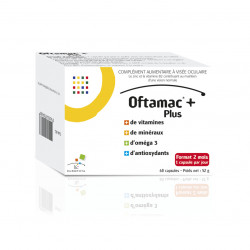 OFTAMAC+  Pack 12 mois - 60...